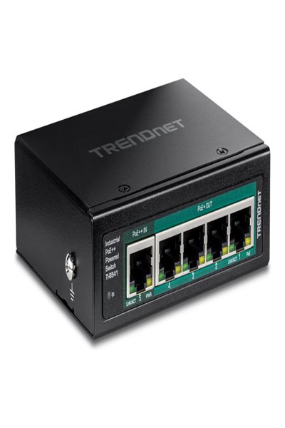 TRENDnet TI-B541 - Switch - industrial, with PoE pass-through - TI-B541