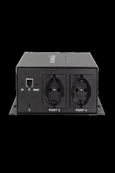 LogiLink PDU4S01 4-portars PDU med skyddskontakt - PDU4S01