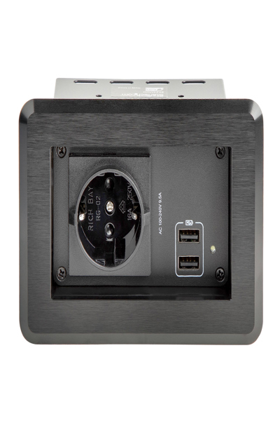 StarTech.com Konferensbord Power Center AC USB - KITBZPOWEU