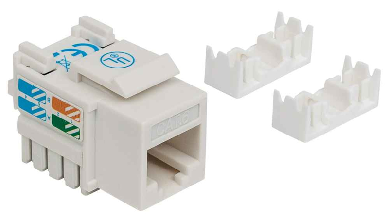 Cat 6 modulær jack UTP Keystone Jack - 210591