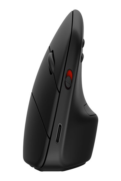 HP 920 Ergonomic Wireless Mouse: Right-hand, Vertical Design, 4000 DPI - 6H1A4AA