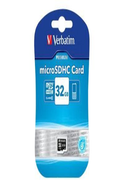 Verbatim Flash-minneskort - 32 GB - 44013