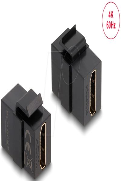 Delock Keystone module - HDMI coupler - 87875