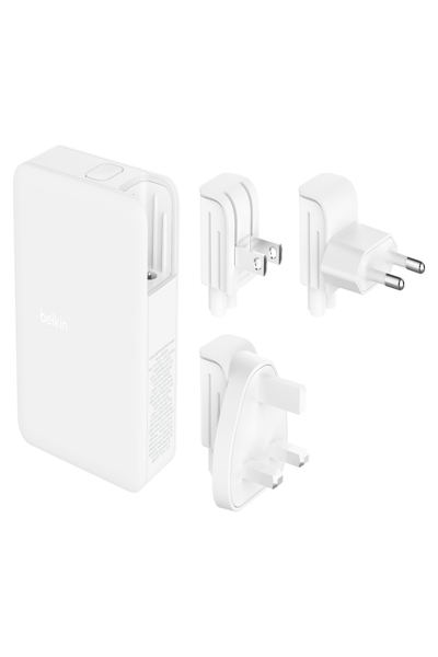 Belkin 140W 4-Port USB GaN Wall Charger UK EU - WCH014BTWH