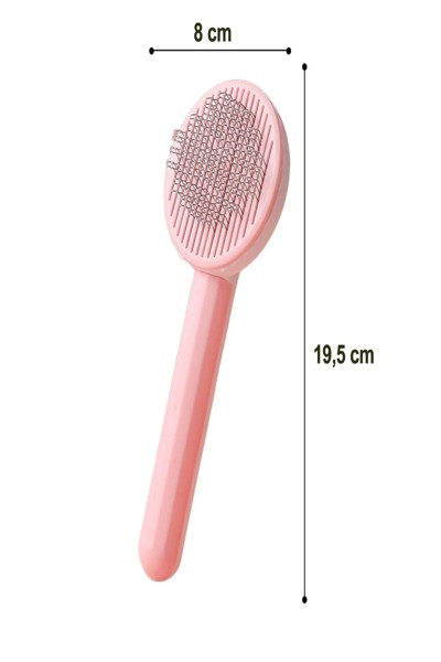 Brosse autonettoyante pour poils d'animaux PET-817 Extralink