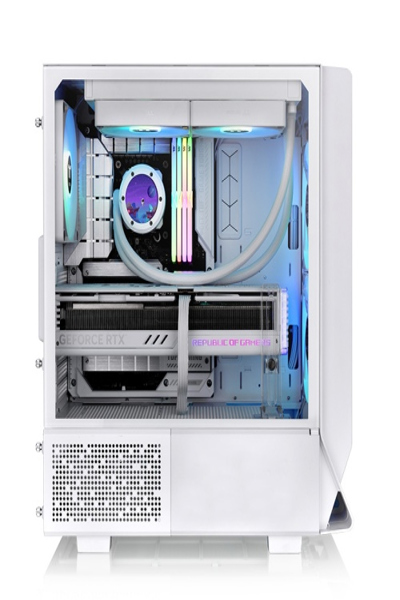 Thermaltake Ceres 330 TG ARGB Snow White Chassi - CA-1Y2-00M6WN-01