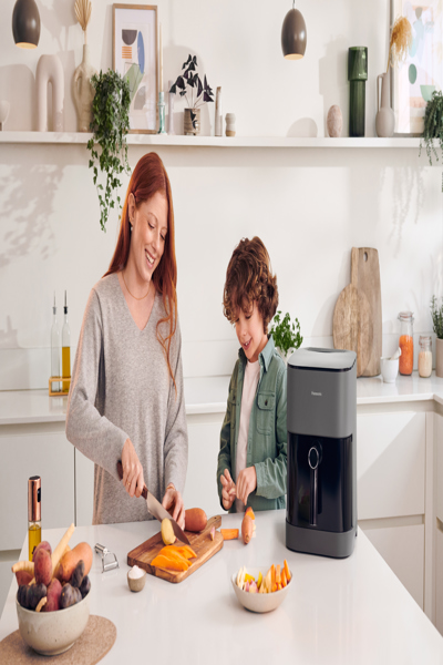 Panasonic NF-CC500SXE, Varmluftsfritös, 5 L, 80 °C, 200 °C, Enkel, Grå - NF-CC500SXE