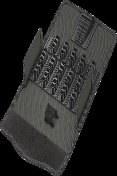 Wera 05136463001 - Boîte textile en cuir 140 x 88 47 mm