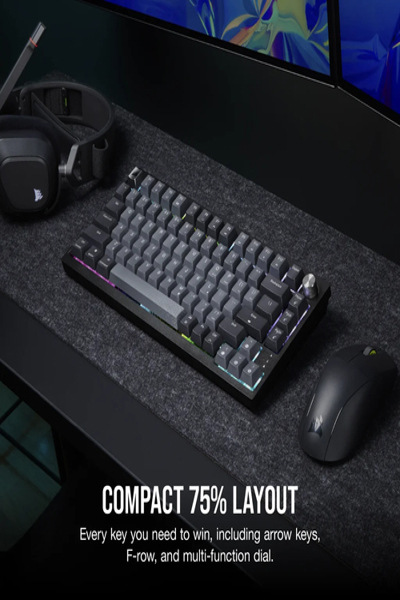 Corsair K65 PLUS TRÅDLÖST tangentbord - CH-91D401L-NA
