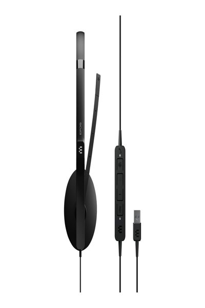 EPOS | SENNHEISER ADAPT 130T USB II - Headset - Head-band - Office/Call center - Black - Monaural - Multi-key - Mute - Volume + - Volume - - 1000899