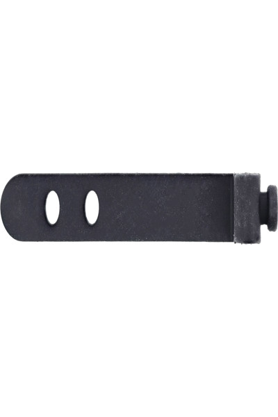 InLine 65x10mm Resealable Silicone Cable Ties 10-Pack Black
