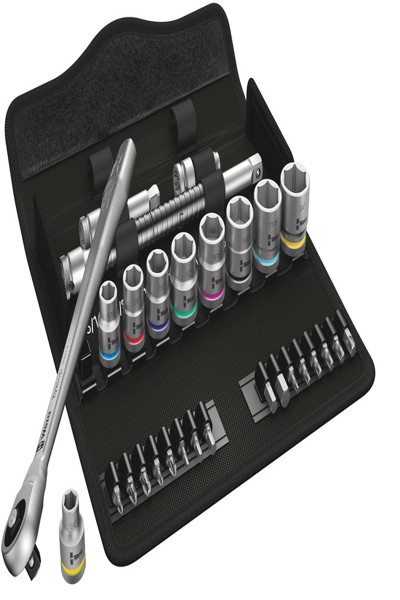 Wera 8100 SB 10 - 29 pc(s) - Black - Silver