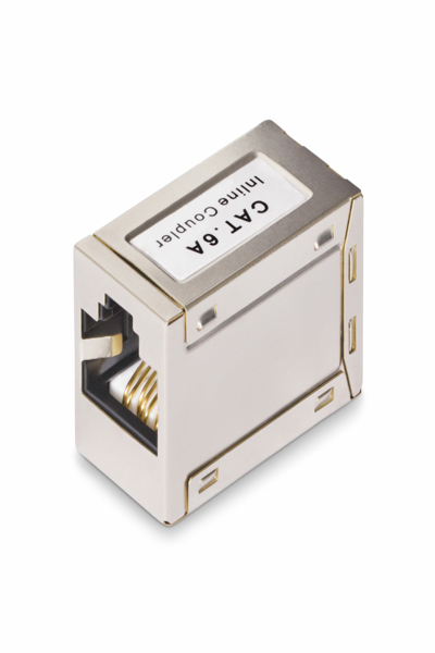 StarTech.com Skärmad RJ45-koppling, Inline Cat6a-koppling, F/F - IN-CAT6A-COUPLER-S1