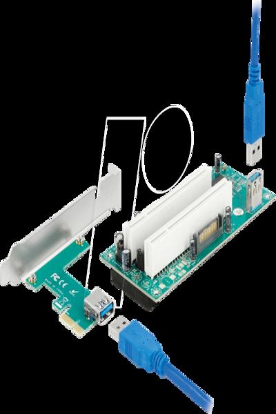 Delock Riser-kort - 90066