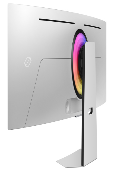 Samsung G95SC, 124.5 cm (49"), 5120 x 1440 pixels, Dual QHD, OLED, 0.03 ms, Silver