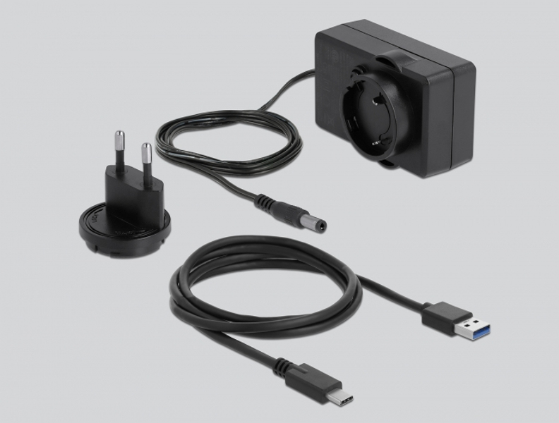 Delock 42624 - HDD/SSD enclosure - 2.5/3.5" - Serial ATA - 42624