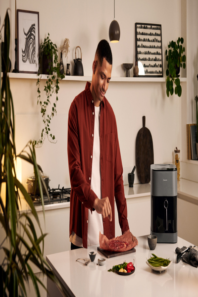 Panasonic NF-CC500SXE, Varmluftsfritös, 5 L, 80 °C, 200 °C, Enkel, Grå - NF-CC500SXE