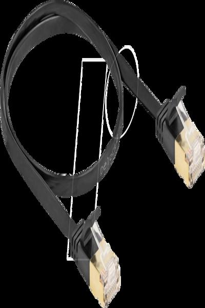 Delock Nätverkskabel - RJ-45 (hane) till RJ-45 (hane) - 80344