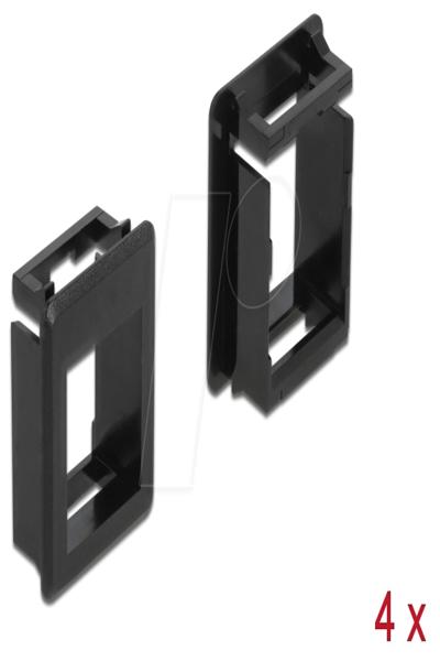 Delock Modular facility plate snap-in holder - 86761