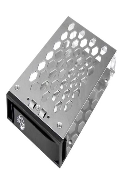 StarTech.com 2.5" Hot Swap Festplatten Wechselrahmen - Träger für Speicherlaufwerk (Caddy) - 6,4 cm (2.5") - schwarz & silber (SATSASTRX25) - SATSASTRX25