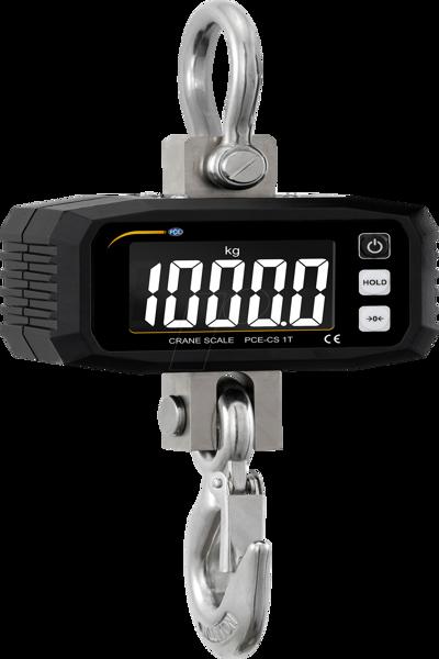PCE Instruments PCE-CS 1T Kranwaage WÃ¤gebereich max. 1000 kg