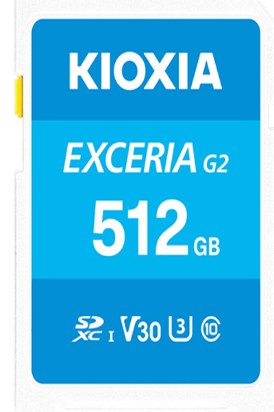 Kioxia EXCERIA G2 512 Go SDXC UHS-I Classe 10