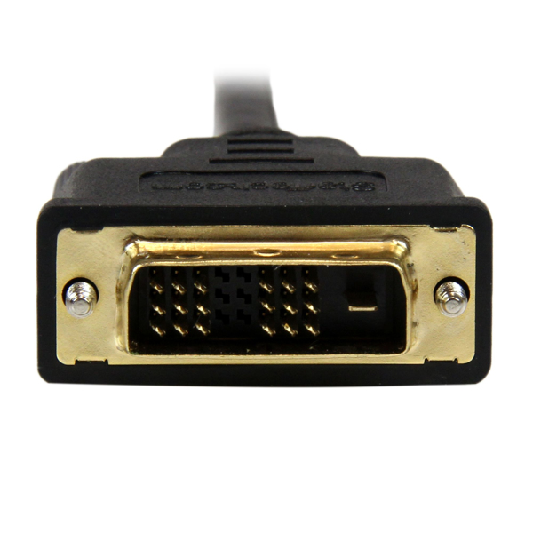 StarTech 1m Mini HDMI to DVI Cable Male Male - HDCDVIMM1M