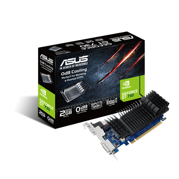 ASUS GT730-SL-2GD5-BRK - GeForce GT 730 - 2 GB GDDR5 - 90YV06N2-M0NA00