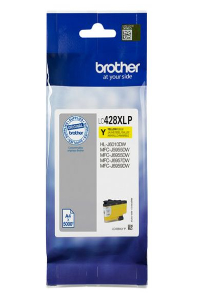 Toner jaune Brother LC-428XLYP 5000 pages