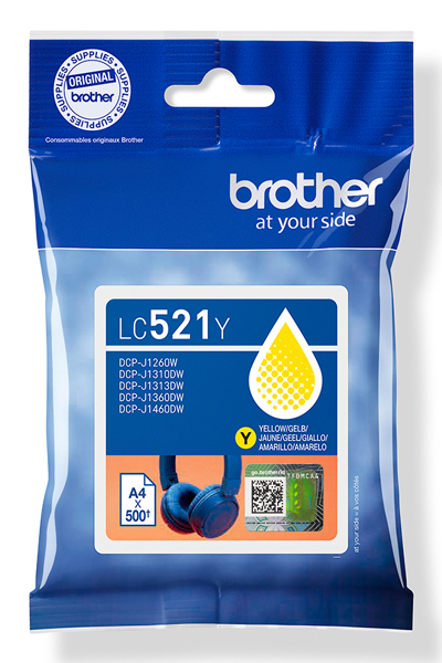 Brother LC521Y Cartouche Jaune