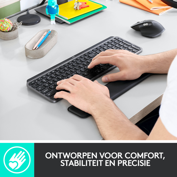 Logitech MX Keys Plus - Keyboard - 920-009404