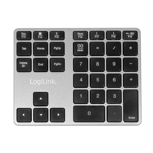 LogiLink keyboard - wireless - Bluetooth 3.0 (ID0187) - ID0187