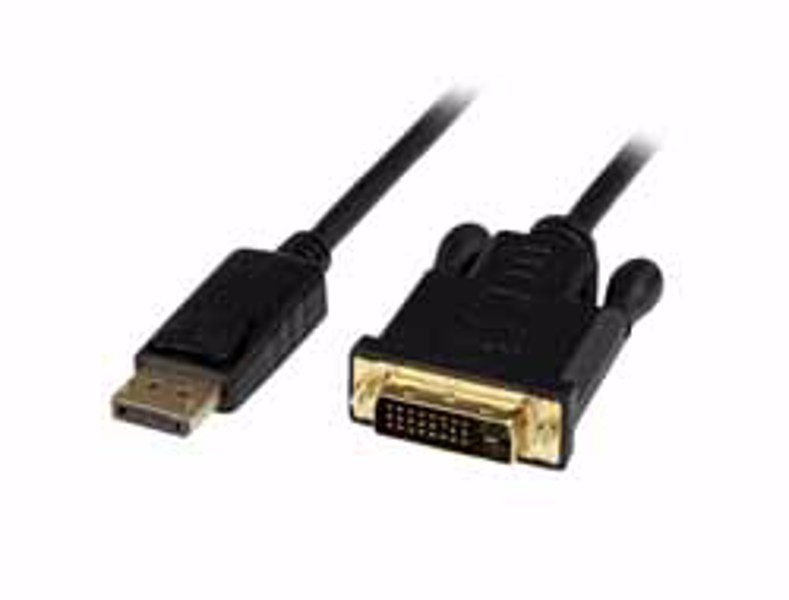 StarTech Mini DP to DVI Cable 0.9m Black MDP2DVIMM3BS - MDP2DVIMM3BS