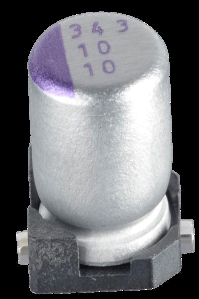 Panasonic SVP 10/10 - polymer capacitor 10µF 10V 2000h low ESR - 10SVP10M
