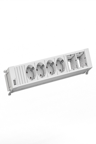 Cadre d'alimentation Bachmann 4xCEE7/3 2xCM