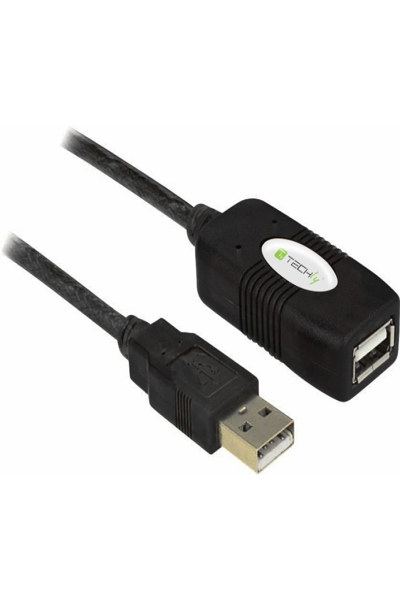 Techly USB Extension Cable USB Female to USB Male - IUSB-REP10TY