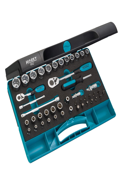 HAZET 882 3/8in Socket Set Metric/Imperial 46-Head