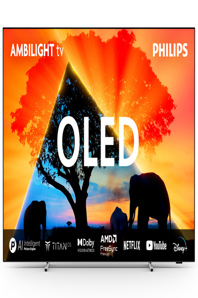 Philips 48OLED759/12, 48", 3840 x 2160 pixels, LED, Smart TV, Wi-Fi, Chrome - 48OLED759/12