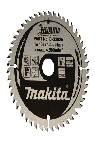 Makita B-33825 - 13.6 cm - 2 cm - 1.4 mm - 4500 RPM - 1 pc(s)