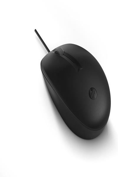 HP 128 LSR WRD Mouse: Ambidextrous, Laser, USB Type-A (Bulk 120) - 265D9A6