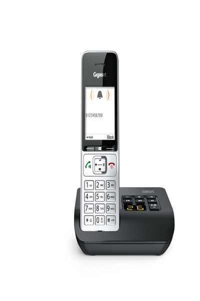 Gigaset Comfort 500A Silver Black Phone - S30852-H3023-B101