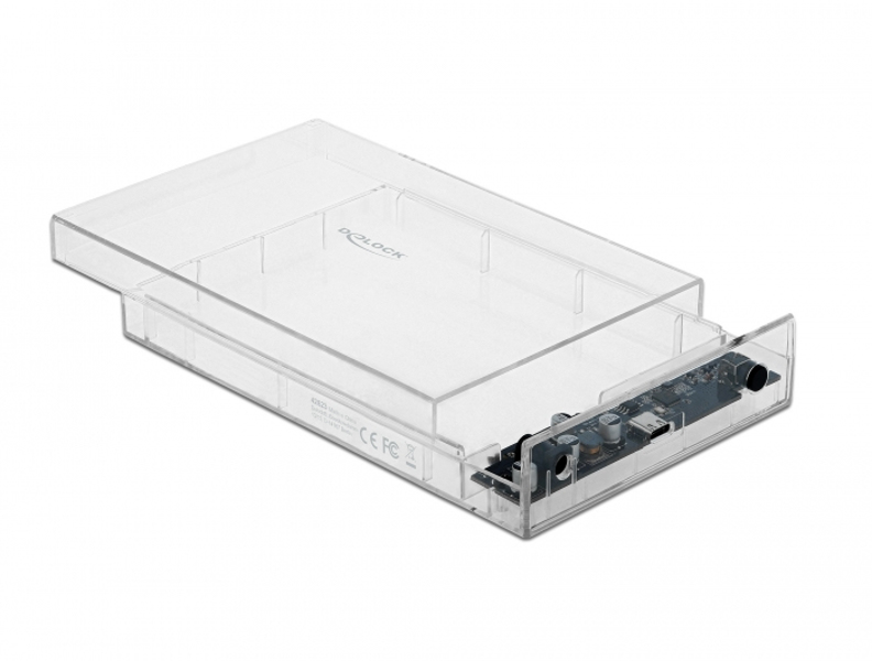 Delock 42623 - HDD/SSD enclosure - 2.5/3.5" - Serial ATA III - 42623