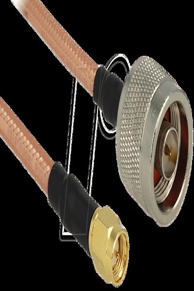 Delock Antenna cable - SMA male to N connector male - 88896