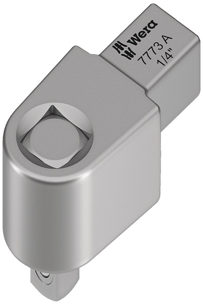 Wera 05078200001 - Socket - 1/4" - Metric/imperial - 1 head(s) - 9,12 mm - Chromium-vanadium steel