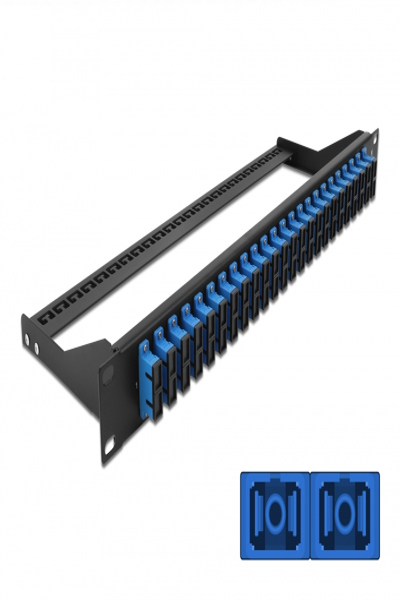 Delock Patch panel - rack mountable - 43392