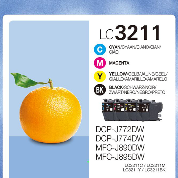 Brother LC3211 Value Pack - 4-pack - LC3211VAL