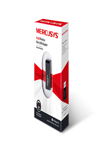 TP-LINK Mercusys N300 Trådlös Mini USB-adapter - MW300UM