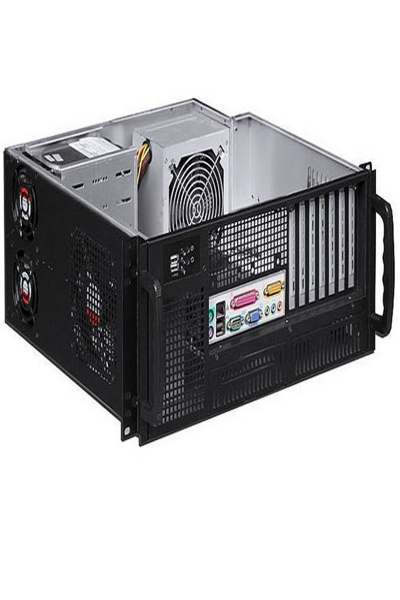Techly I-CASE MP-P4HX-BLK6 black rack server - 307377