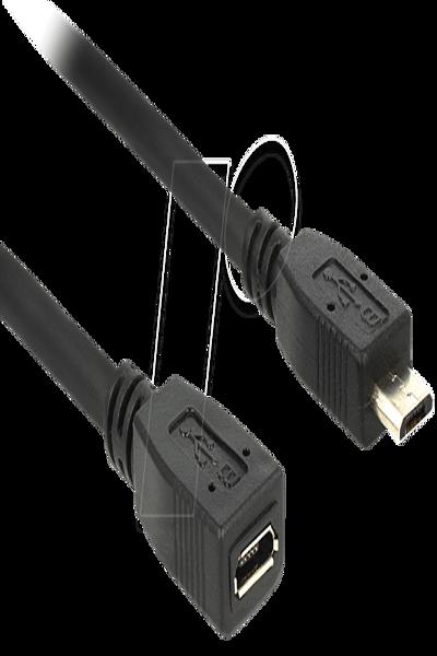 Câble d'extension USB Delock - Micro-USB Type B (F) vers Micro-USB Type B (M)