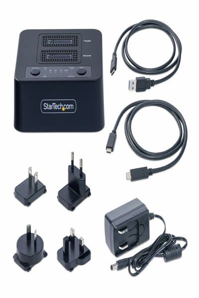 StarTech.com 1:1 fristående M.2 NVMe-hårddiskduplikator och dockningsstation - M2-HDD-DUPLICATOR-N1